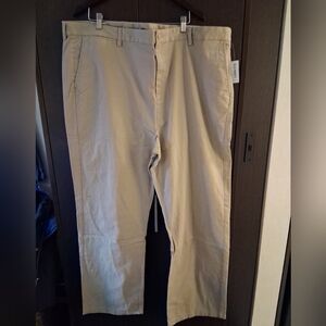 Old Navy Mens Ultimate Loose Khaki Pants Size 48x34 Beige Tan Casual